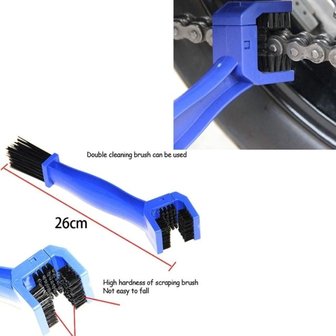  체인브러쉬 오토바이 자전거 체인 유지 보수 청소 솔 (W917D9C)