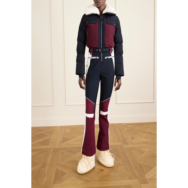퓨잡 카레이 벨티드 플러시 트림 패딩 스키 수트 46376663162956733