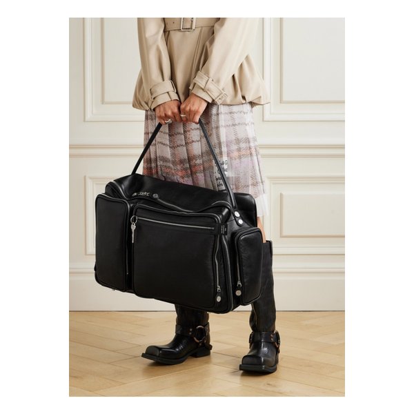 카메로 호텔 가죽 위켄드 백 블랙 46376663162899130