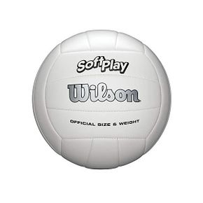 독일 윌슨 배구공 Wilson 아웃도어 Soft Play Volleyball 화이트 1233766