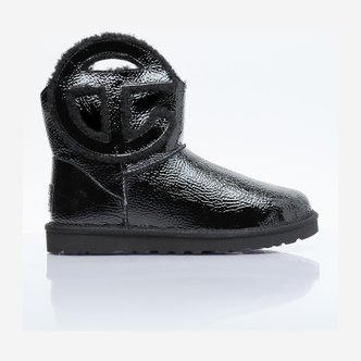 UGG [해외배송] 어그 텔파 로고 미니 앵클부츠 1155790-BLK