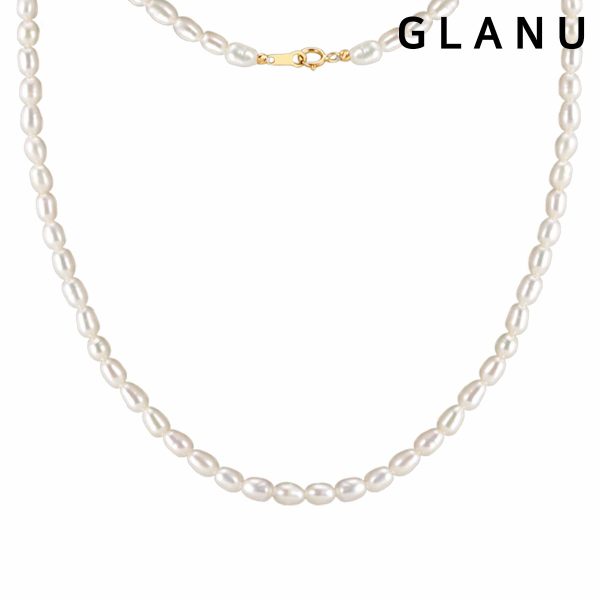 그래누 14K 그레이스 담수진주 목걸이 38cm