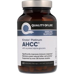 키노코 AHCC 플래티넘 750mg 60 베지캡슐 X 2개