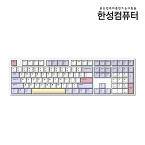 한성컴퓨터 GK898B PRO 염료승화 EDITION 유무선 무접점 (Purple Heart)