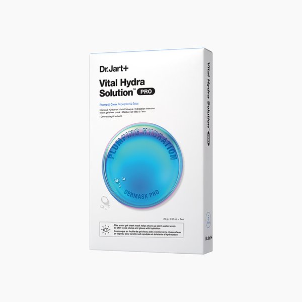 더마스크 바이탈 하이드라 솔루션 프로 5매입