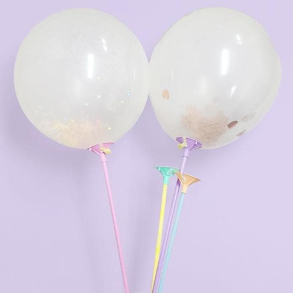 확대된 대표 마카롱 풍선 막대 32cm(1)
