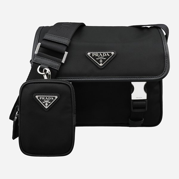 [시흥점] [프라다]6S 2VD034 2DMH F0002 로고 리나일론 메신저백