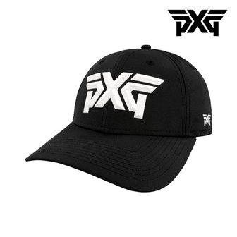  PXG 페이스테드 로고 940 골프 캡모자 블랙