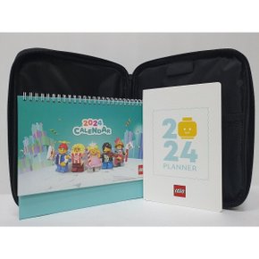 2024 플래너 3종 세트/다이어리 캘린더 파우치백/국내재고/정품