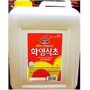 조미료 식초 화영 쉐프원 양조 대상 15L  식당용