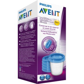 Philips AVENT 필립스 아벤트 모유 스토리지 저장컵 VIA 5개