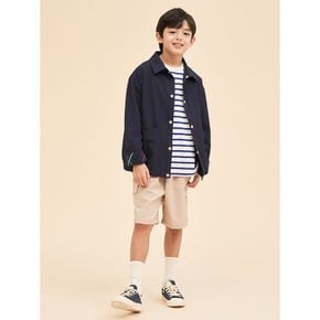 *시즌오프30%*[BEANPOLE KIDS] 카라형 시어서커 상하세트  네이비 (BI4239U02R)