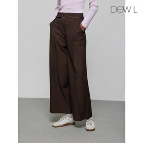 벨티드 핀턱 팬츠 BR_D251MSA010