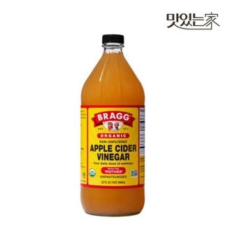  브래그 천연 발효 유기농 사과 식초 애사비 애플사이다비니거 946ml