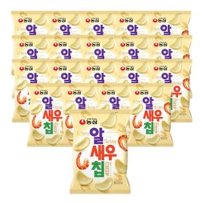 농심 알새우칩, 68g, 20개