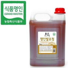(두레촌) 명인 쌀조청 3kg/식품명인 강봉석 (WA3431F)