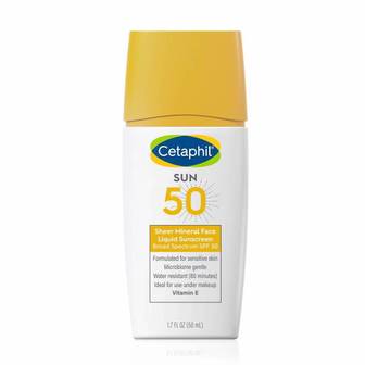  세타필 시어 미네랄 페이스 선크림 SPF50 Cetaphil Face Sunscreen 1.7oz(50ml)