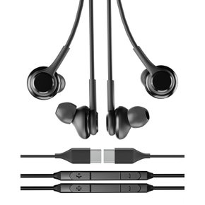 C Sony Earphones PC Thunderbolt Macbook 타입 유선 이어폰(2개 세트) USB-C온라인 게이밍