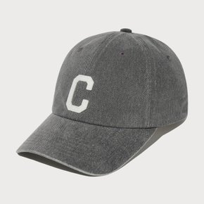 C로고 코지 핏 워싱 볼캡 Dark Gray CO2606CA05DG