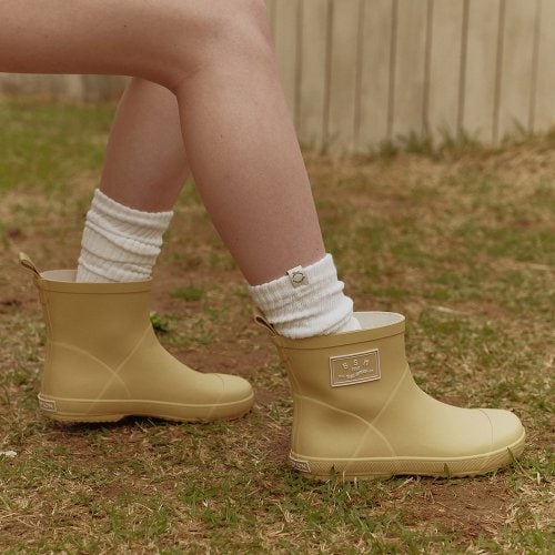 [BENSIMON] RAIN BOOTS LOW - HONEY BUTTER