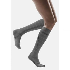 4066510 CEP REFLECTIVE COMPRESSION - Knee high socks grey