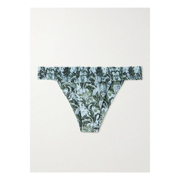 페이스풀 타비라 셔링 프린트  비키니 브리프 블루 1647597352524537