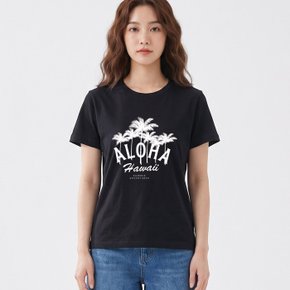 알로하 라운드 남여공용 반팔C 컬러