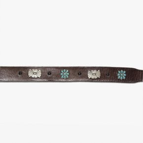 러스트무드[STUDDED LEATHER BELT]/레더 벨트 RUC2M80003