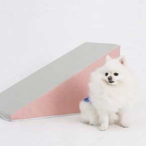 레드퍼피 데이지 논슬립 슬라이드 스텝 대형 강아지 관절관리는 안전한 계단과 함께