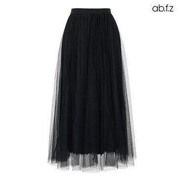ab.f.z [ab.f.z/신상] 샤 쉬폰 플레어 스커트 (AFZ3MS31A)