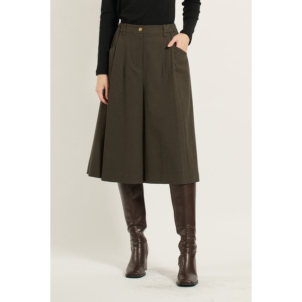 [여주점] 미디기장 와이드팬츠 B5D9P313