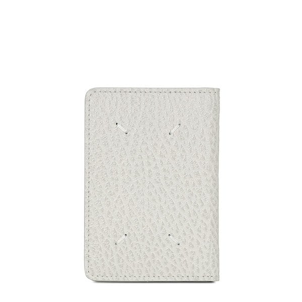 [부산점] 마르지엘라 아이보리 스티치 플랩 카드지갑 SA1VX0011 P4455 T2003