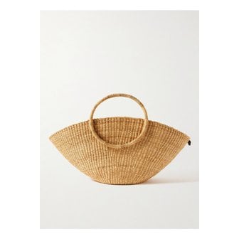 MUUN 무뉴 루나 우븐 스트로 토트 브라운 46376663162878905