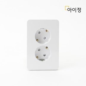 베뉴 2구 매립 전기 콘센트 커버