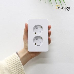 베뉴 2구 매립 전기 콘센트 커버