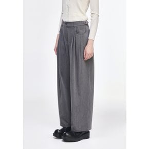 송지오 레벨볼륨 세미 와이드 팬츠