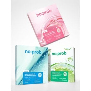 [SET] 노프랍 하이드로겔 마스크(5매)+겔 부스팅 프렙 크림 50ml