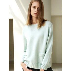 Cashmere Crewneck knit Mint