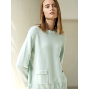 Cashmere Crewneck knit Mint