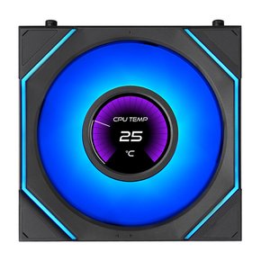 UNI FAN SL-INF LCD FLEX 120 리버스 블랙 120mm 공냉 시스템 쿨러/영샵