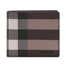 25FW 남성 체크 반지갑 (8052790 DARK BIRCH BROWN 25F)