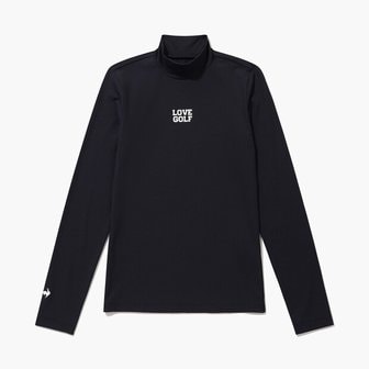 르꼬끄골프 [여주점] 여성 골지 하이넥 티셔츠 GQ122LIL21 BLCK