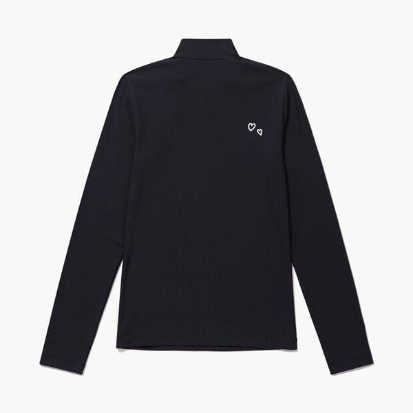 [여주점] 여성 골지 하이넥 티셔츠 GQ122LIL21 BLCK