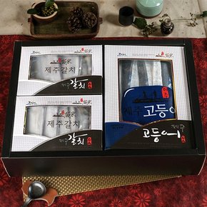 [바로배송] 제주특선 프리미엄 은갈치/순살고등어세트3호 (은갈치 특대2마리+고등어살 특대5쪽)