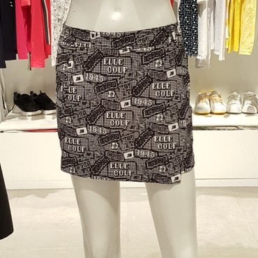 엘르골프 (6F41808 199) 2019년 여성 여름 시즌 전판 패턴 스커트