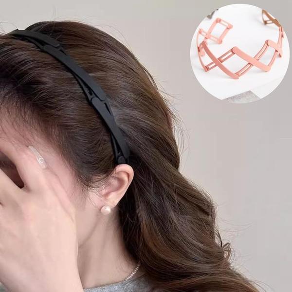 확대된 대표 머리띠 접이식 헤어밴드 간편휴대 포켓 남녀 공용(1)