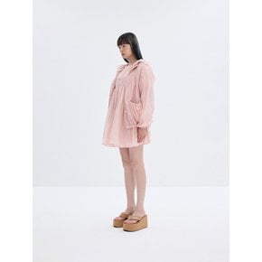 Summer Shirring Jacket_Pink