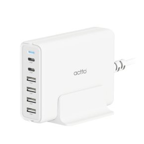 아이패드 에어 13 M4 90W QC4+/QC3.0 PD PPS 접지 6포트 초고속 멀티 충전기