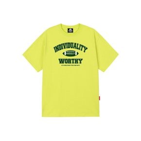 RUGBY LOGO T-SHIRTS - YELLOW