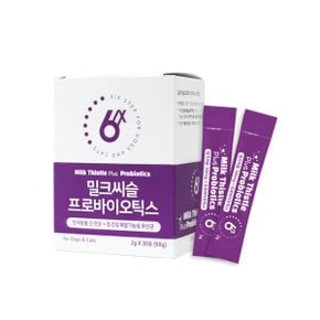 식스스텝 밀크씨슬 100mg+프로바이오틱스 유산균